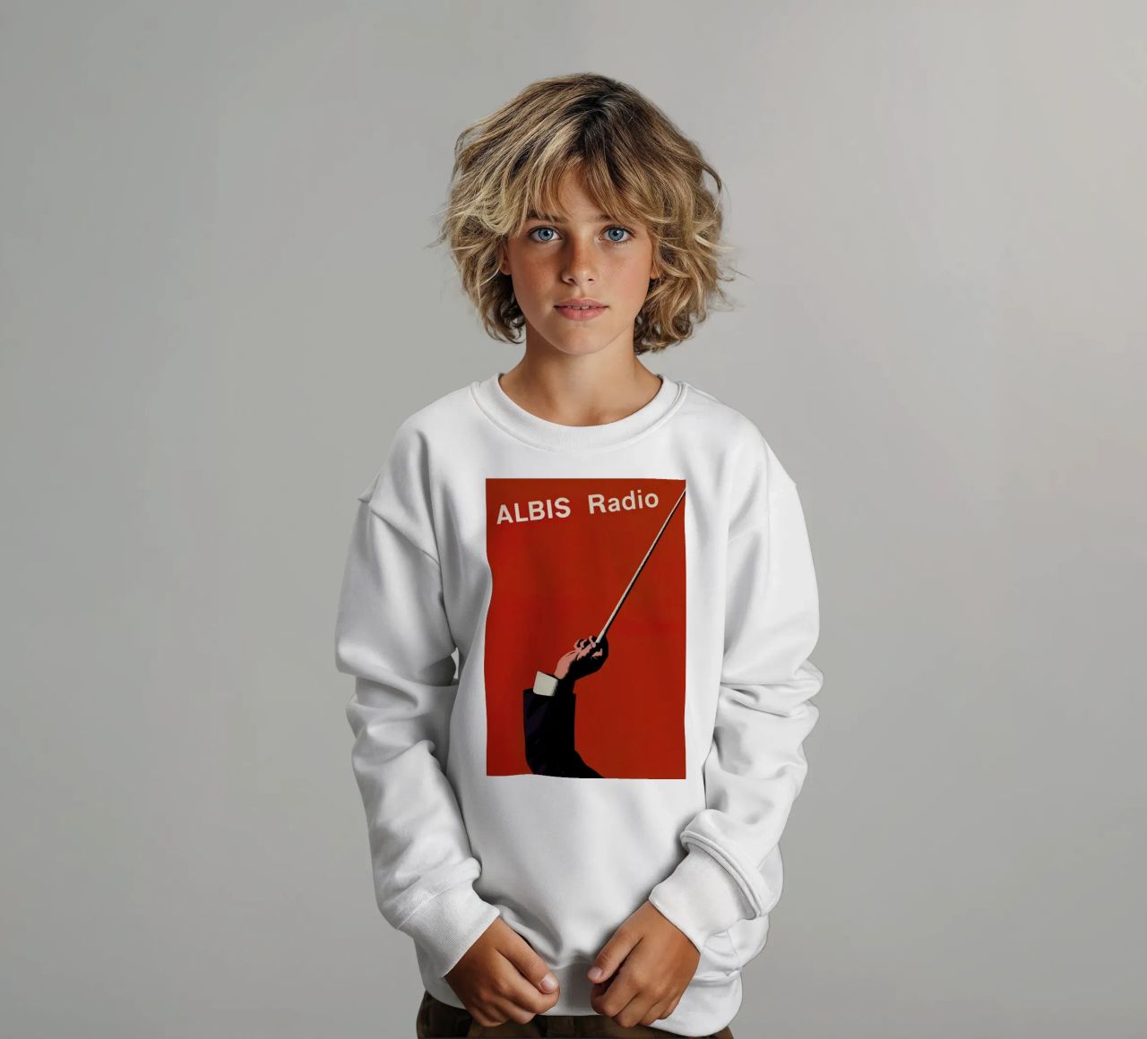 Tune In felpa bambino da Hemingway Design