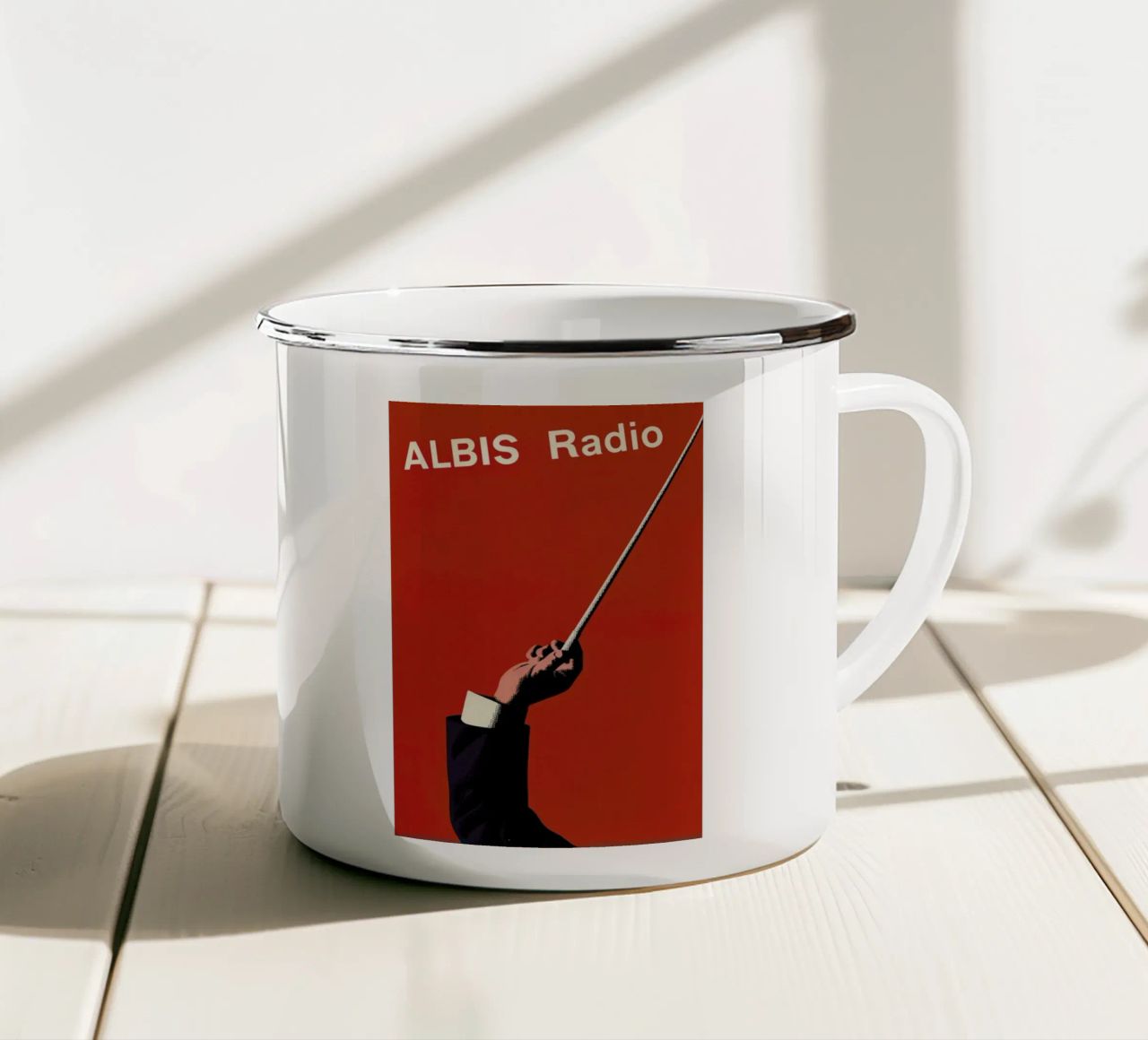 Tune In tazza in smalto da Hemingway Design