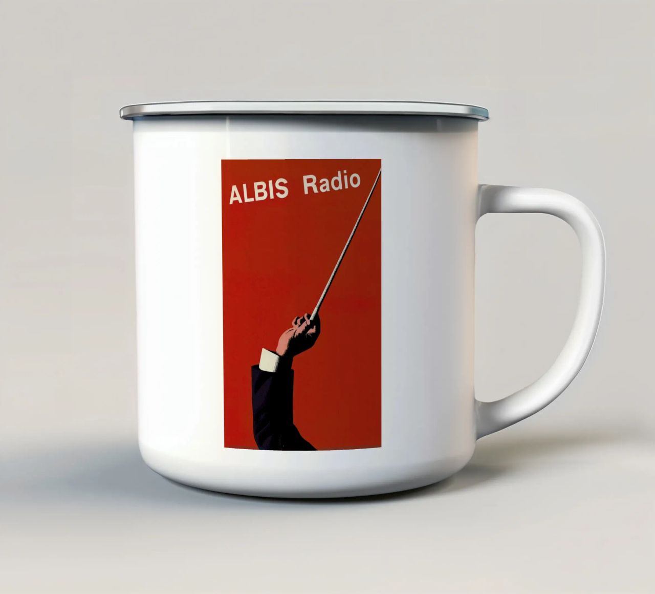 Tune In tazza in smalto da Hemingway Design