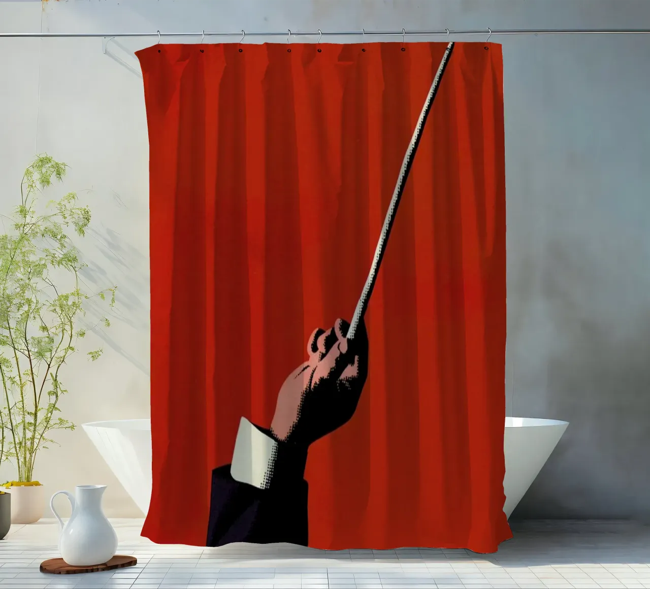 Tune In tenda da doccia da Hemingway Design