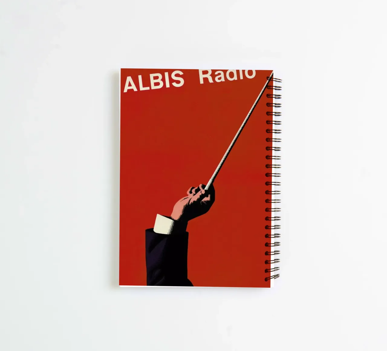 Tune In spiral notebook by Hemingway Design