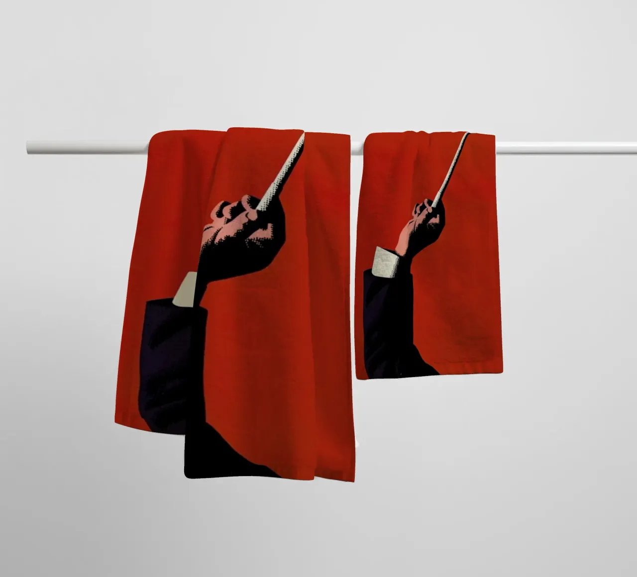 Tune In towel by Hemingway Design