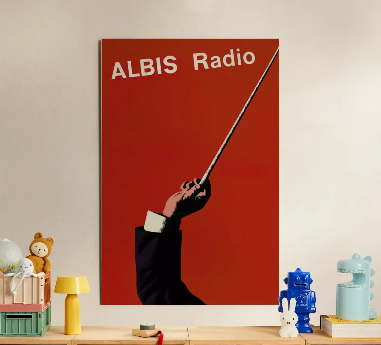 Tune In alluminio dibond da Hemingway Design