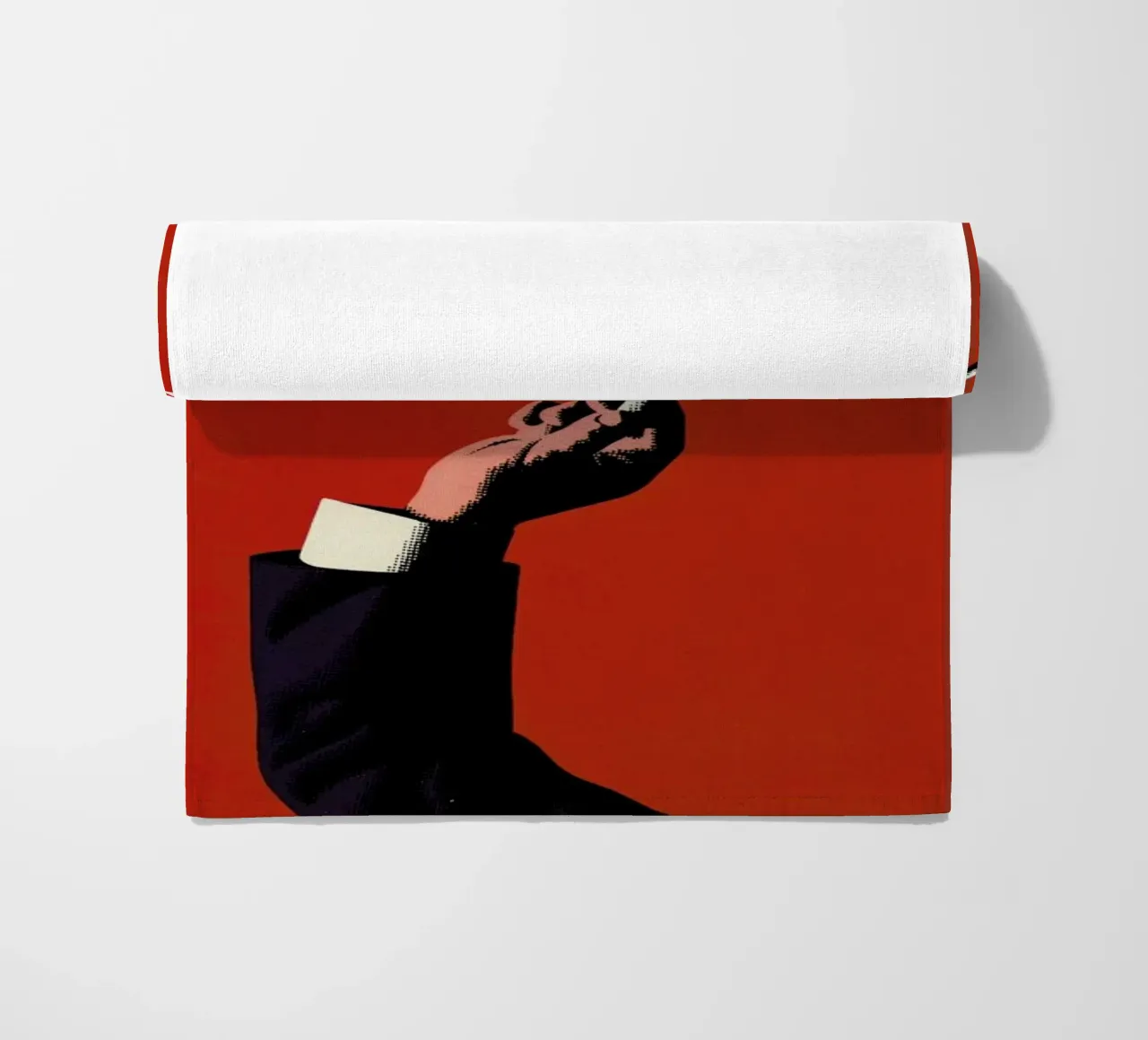 Tune In beach towel by Hemingway Design