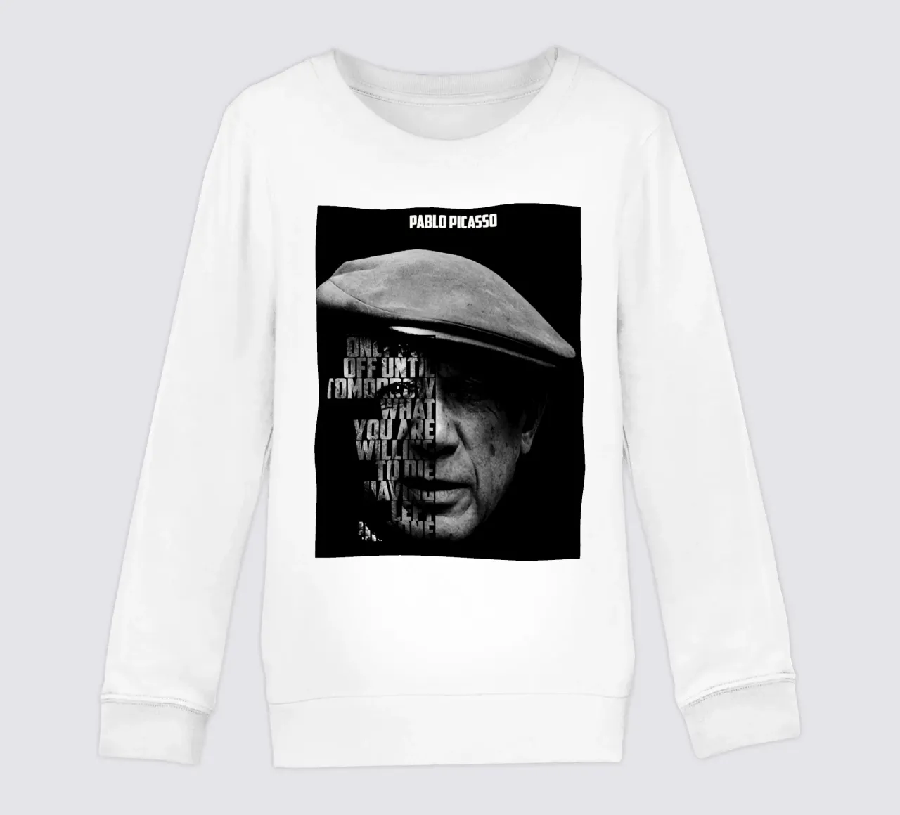 Pablo Picasso Quotes felpa bambino da Gunawan Rb