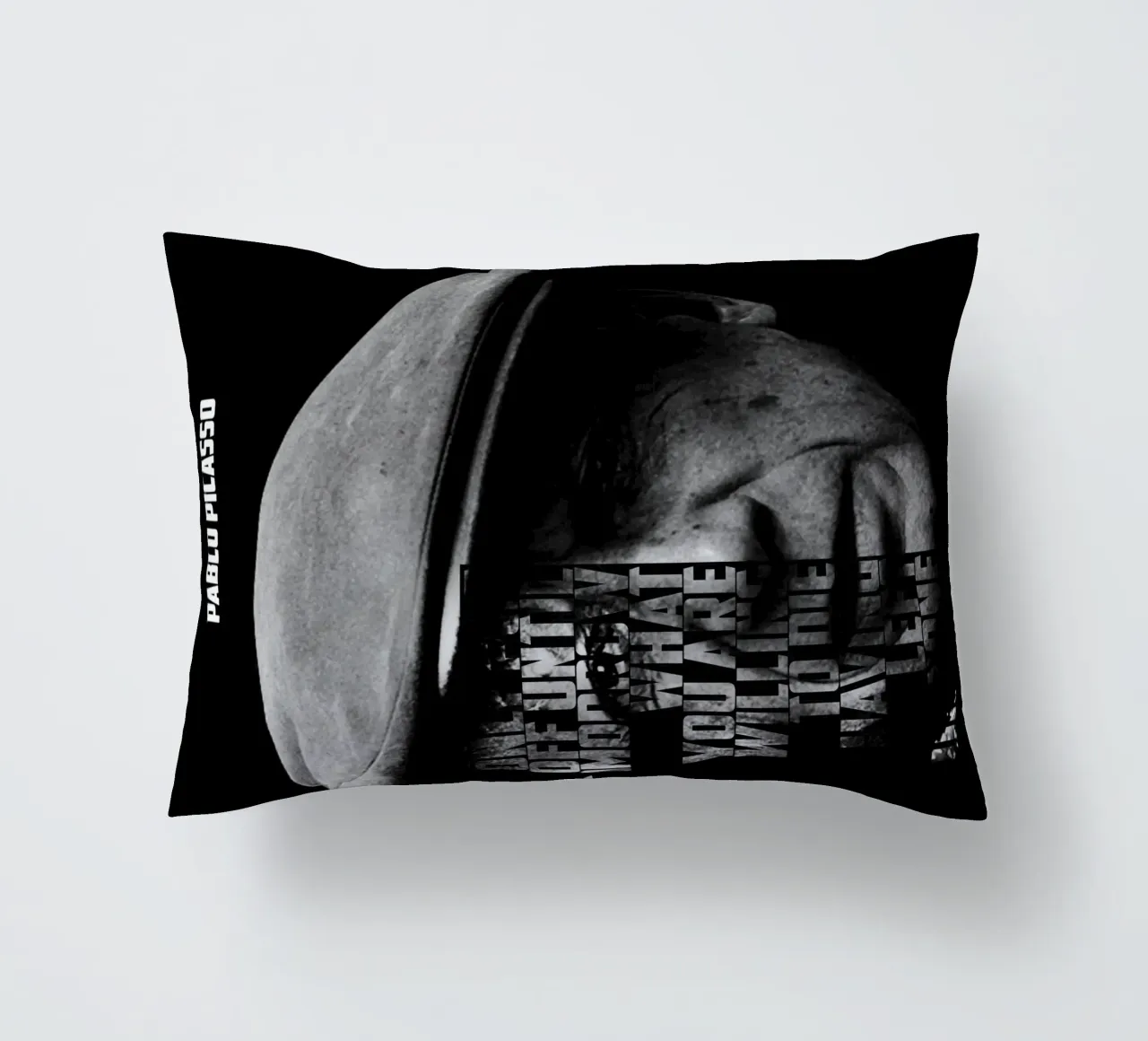 Pablo Picasso Quotes cuscino da Gunawan Rb