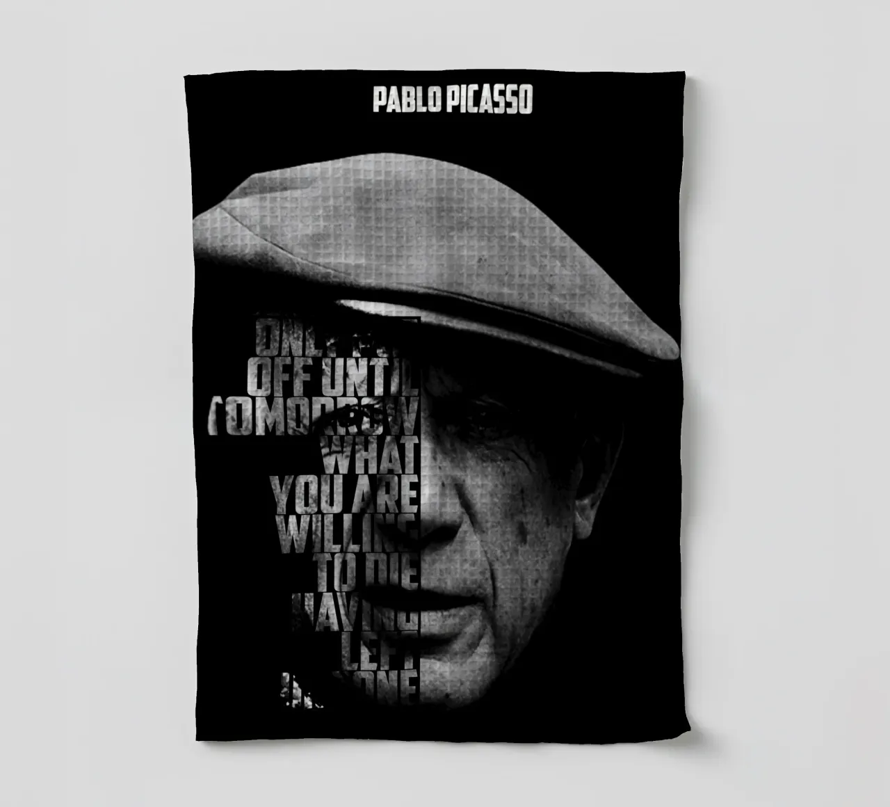 Pablo Picasso Quotes canovaccio da cucina da Gunawan Rb