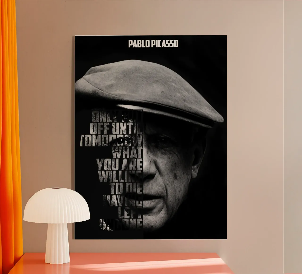 Pablo Picasso Quotes plexiglass da Gunawan Rb