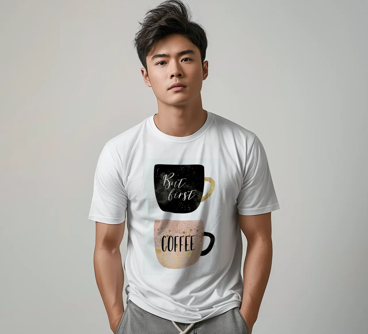 But First, Coffee t-shirt da Elisabeth Fredriksson