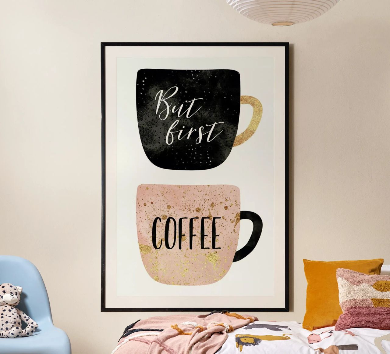 But First, Coffee poster by Elisabeth Fredriksson