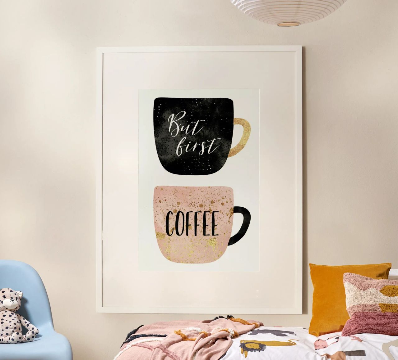 But First, Coffee poster by Elisabeth Fredriksson
