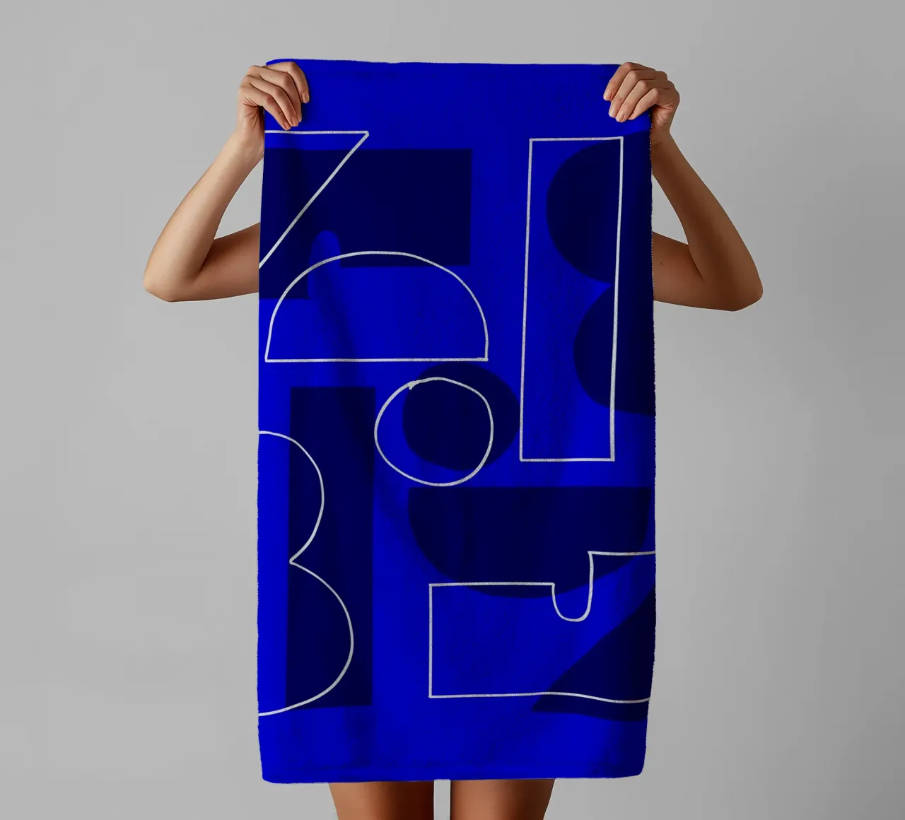 Shapes 18 asciugamano da bagno da Studio Memb