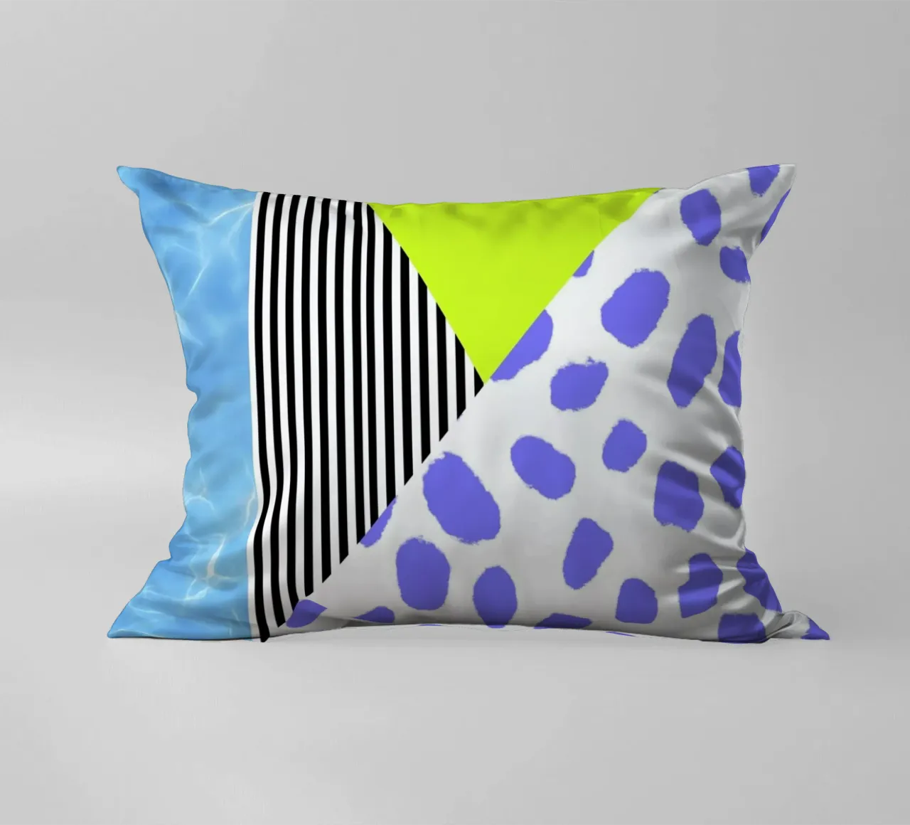 Post Modern Summer decorative cushion by Vasare Nar