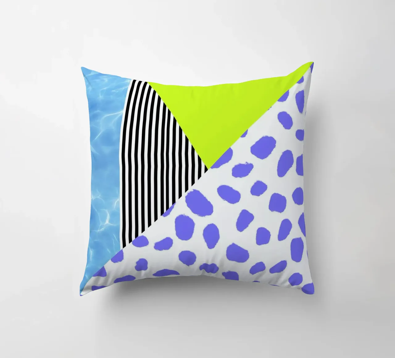 Post Modern Summer decorative cushion by Vasare Nar