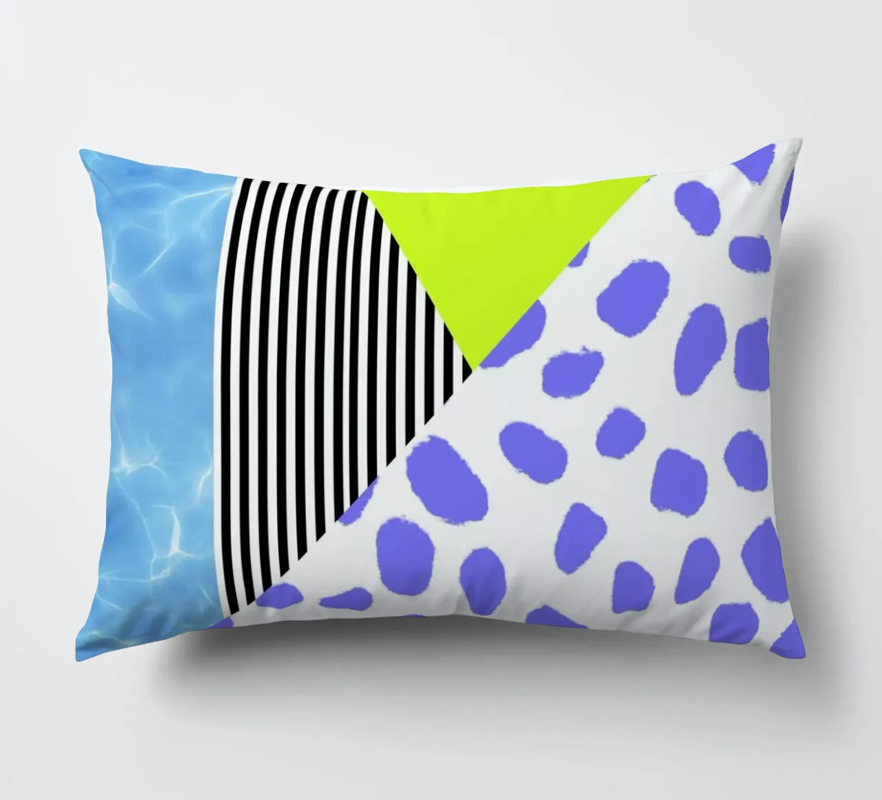 Post Modern Summer decorative cushion by Vasare Nar
