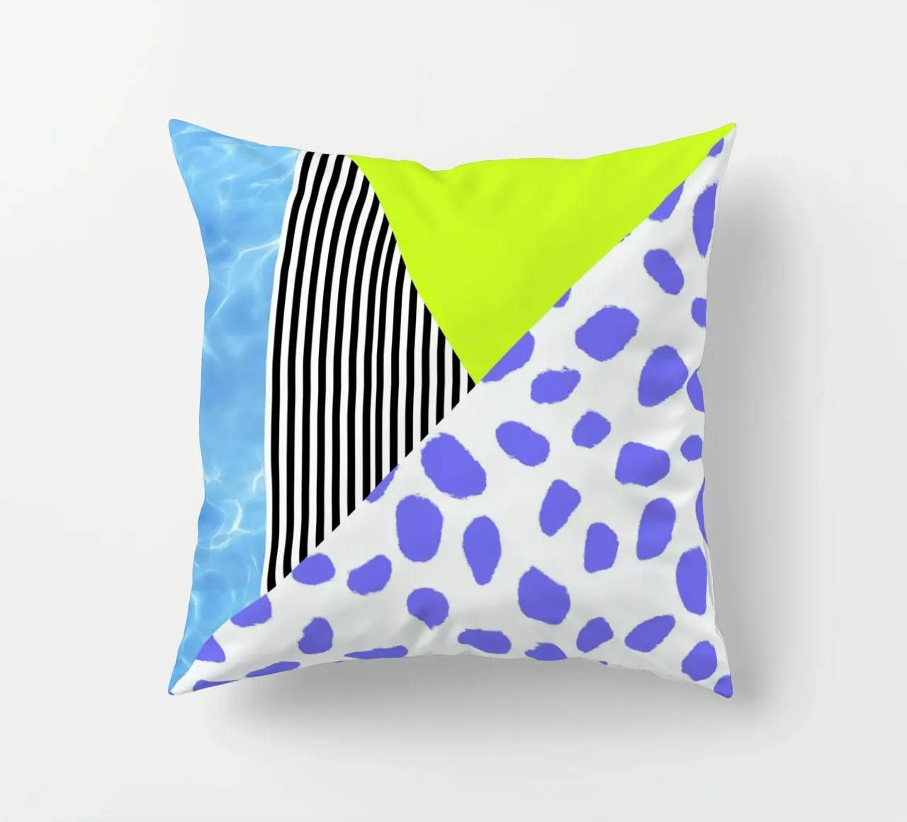 Post Modern Summer decorative cushion by Vasare Nar