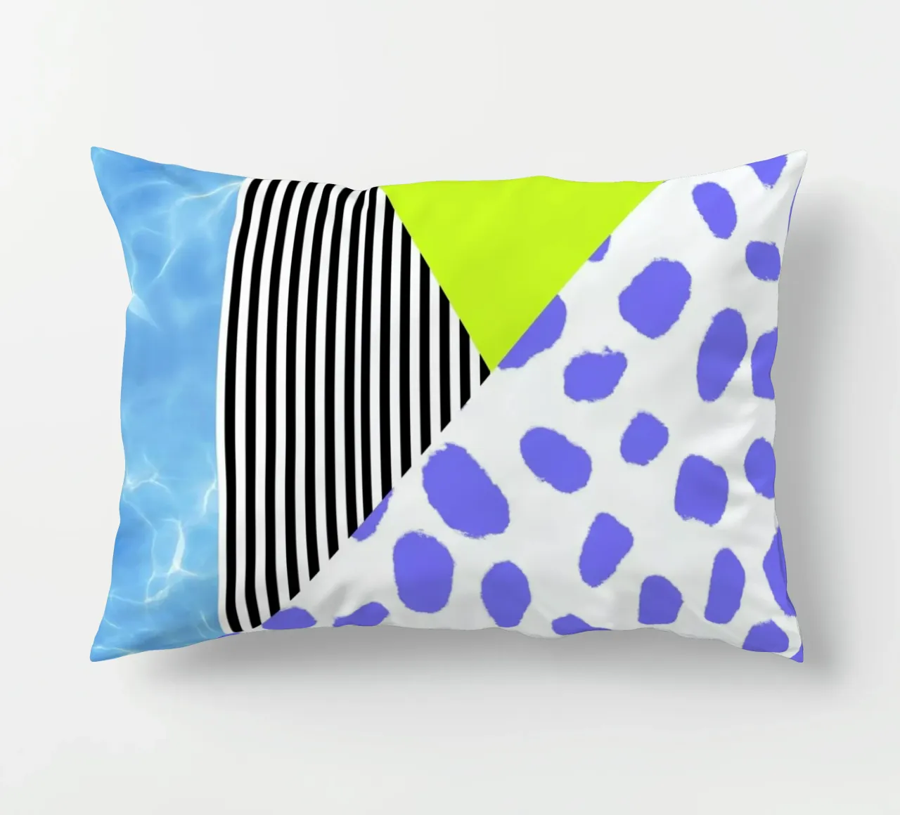 Post Modern Summer decorative cushion by Vasare Nar