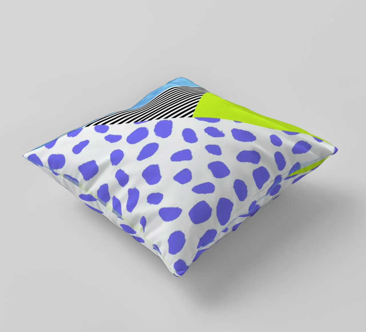 Post Modern Summer decorative cushion by Vasare Nar