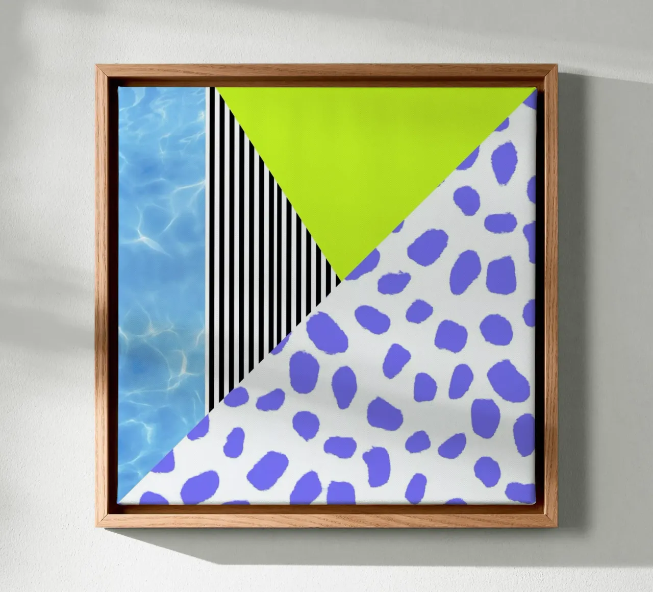Post Modern Summer tela con Cornice a cassetta da Vasare Nar