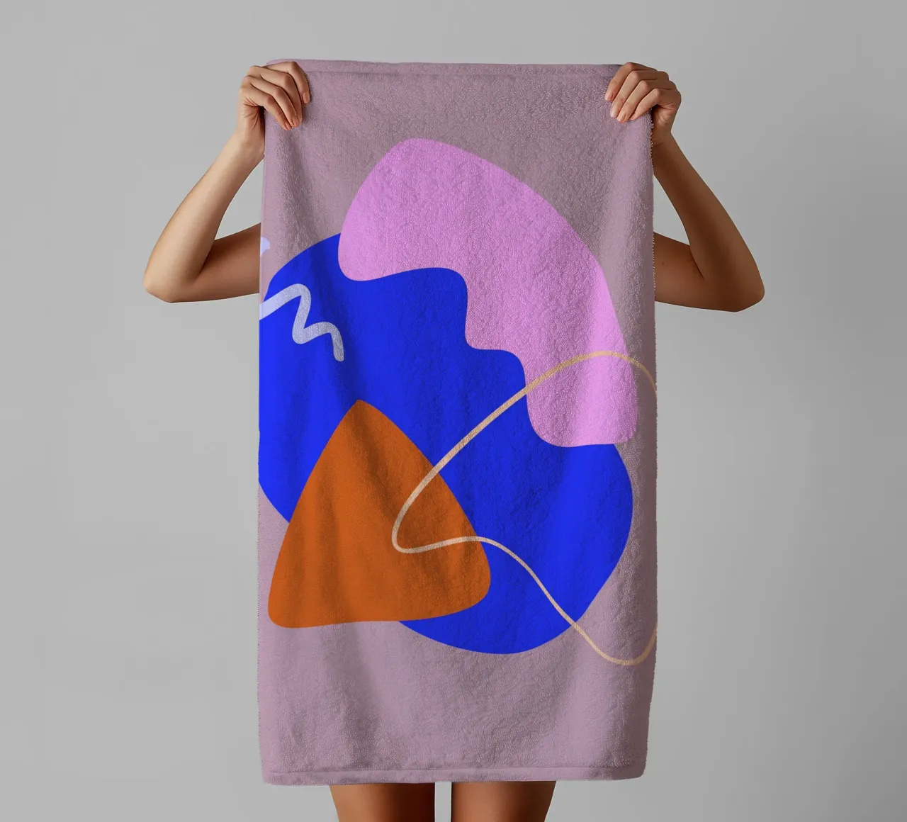 Shapes 19 towel by Studio Memb