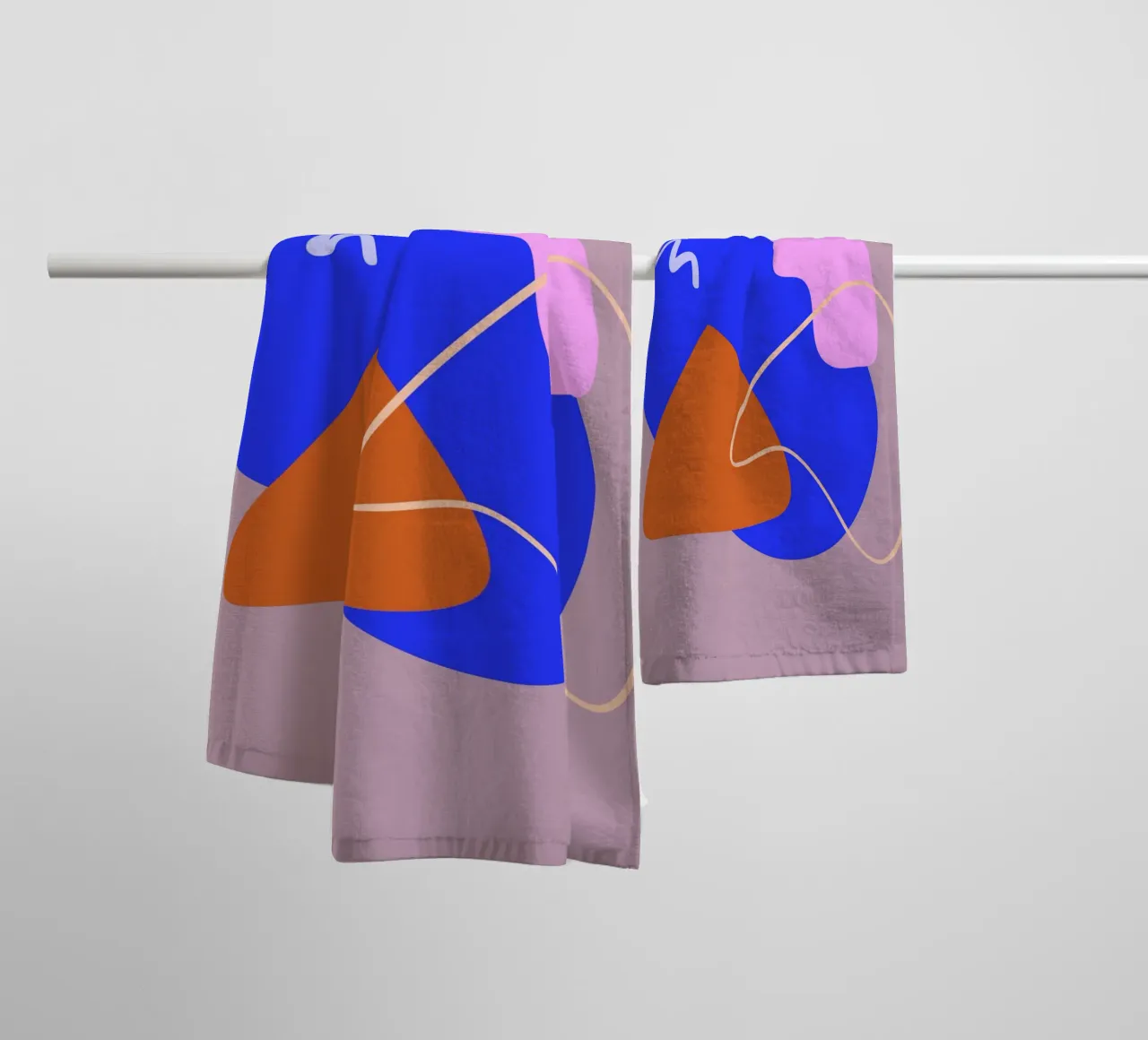 Shapes 19 towel by Studio Memb