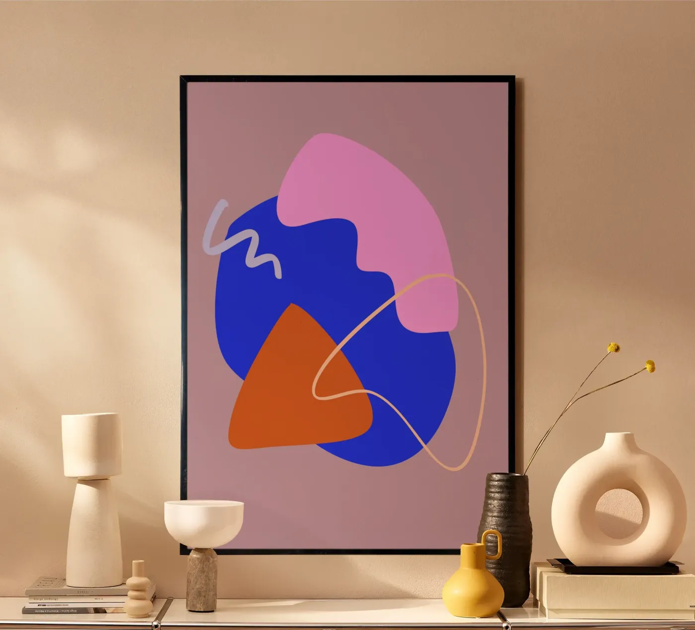Shapes 19 poster by Studio Memb