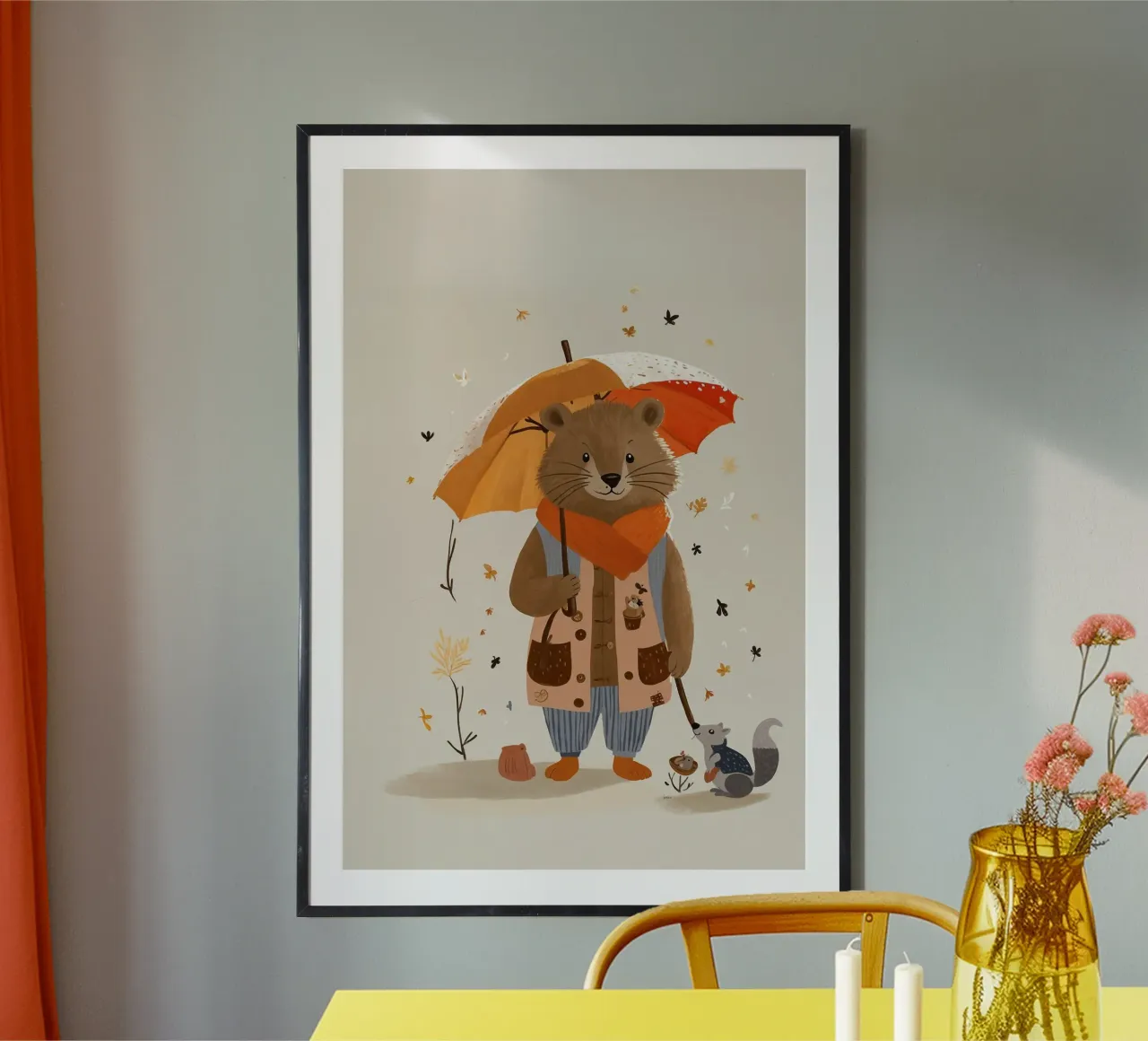 Golden leaves hahnemühle by KidzStudio