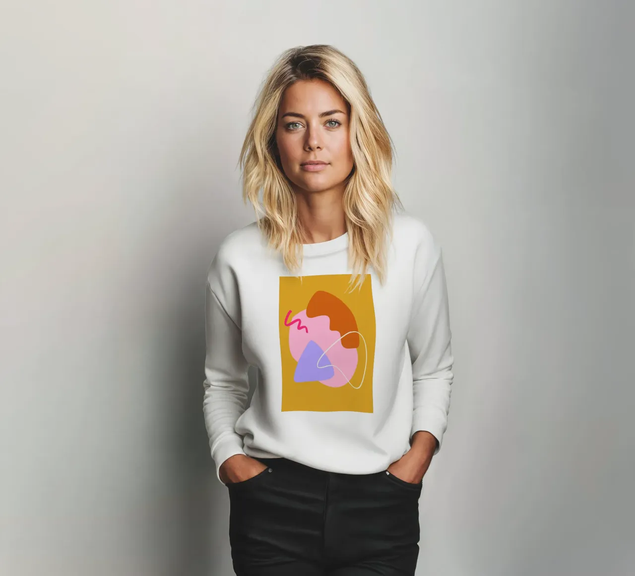 Shapes 19X sweatshirt by Studio Memb