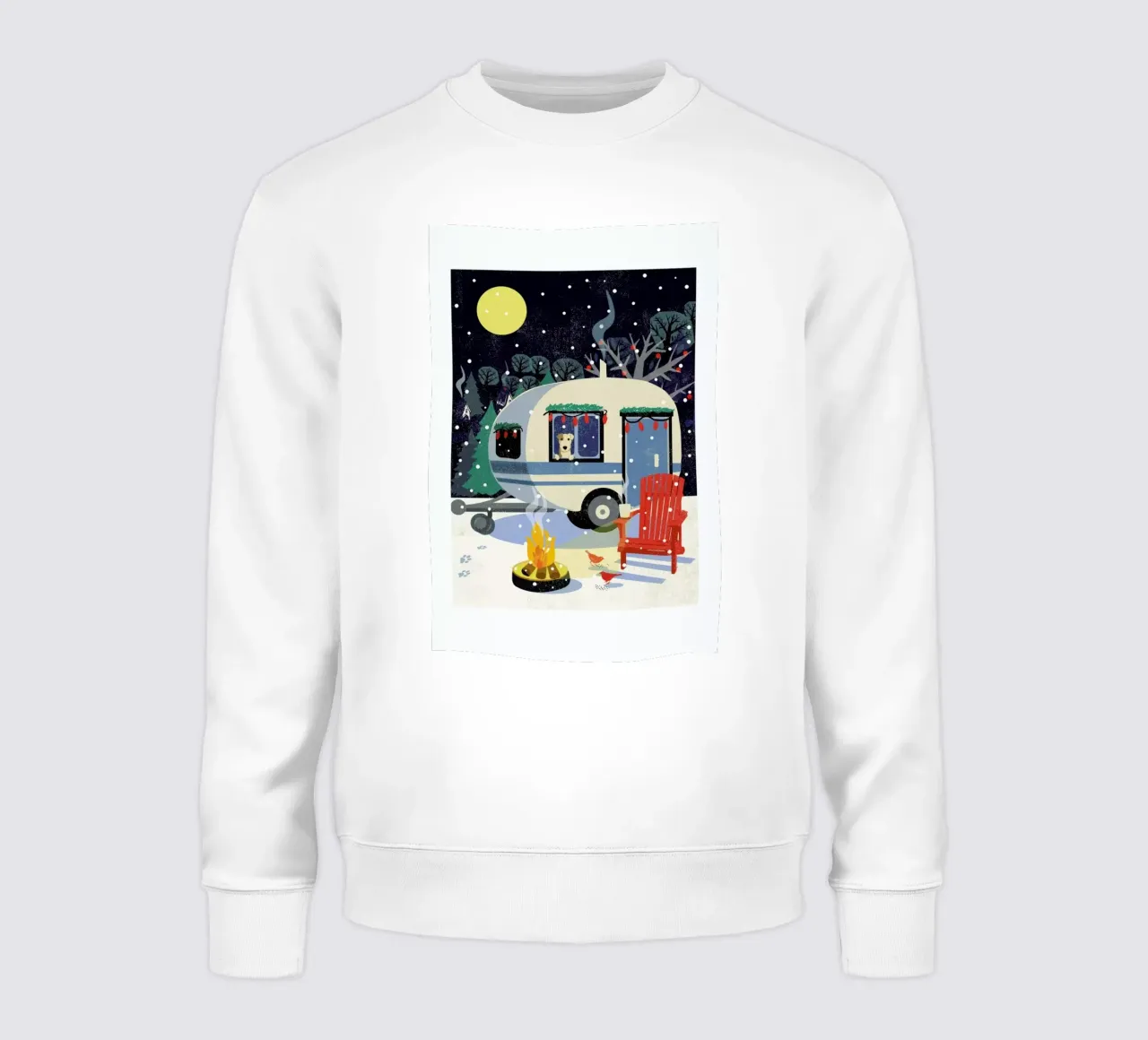 Cosy Caravan felpa da Rocket68