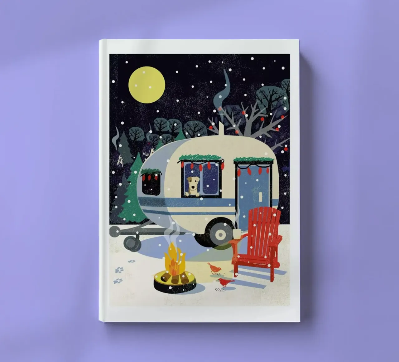 Cosy Caravan notebook by Rocket68