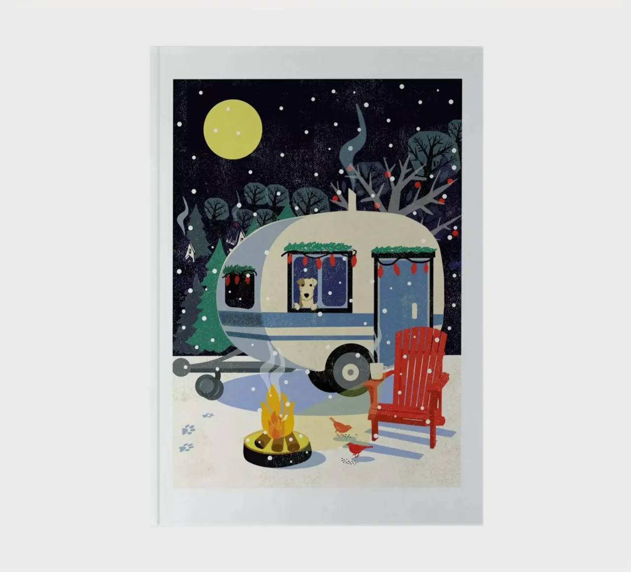 Cosy Caravan notebook by Rocket68