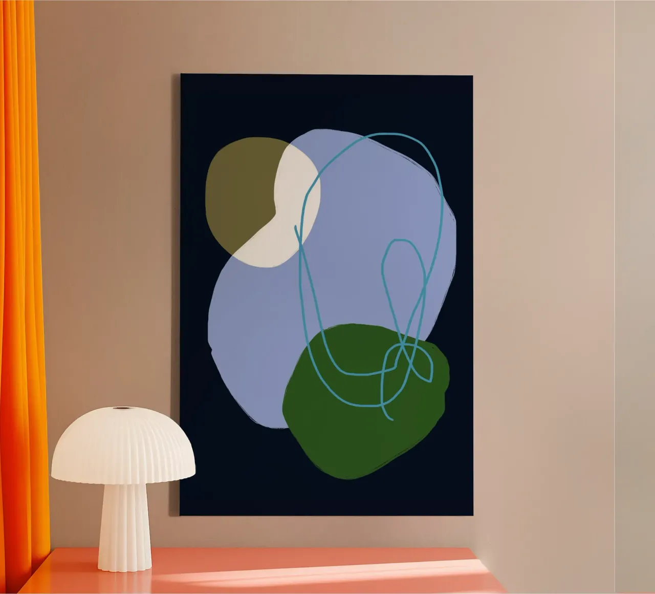 Shapes 20X canvas by Studio Memb