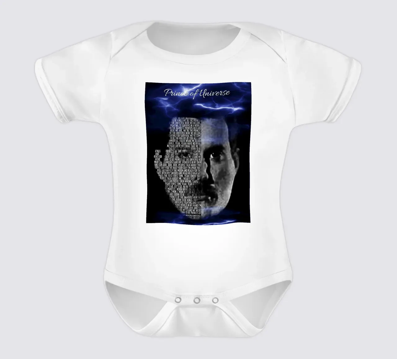 Principe dell'Universo body neonato maniche corte da Gunawan Rb
