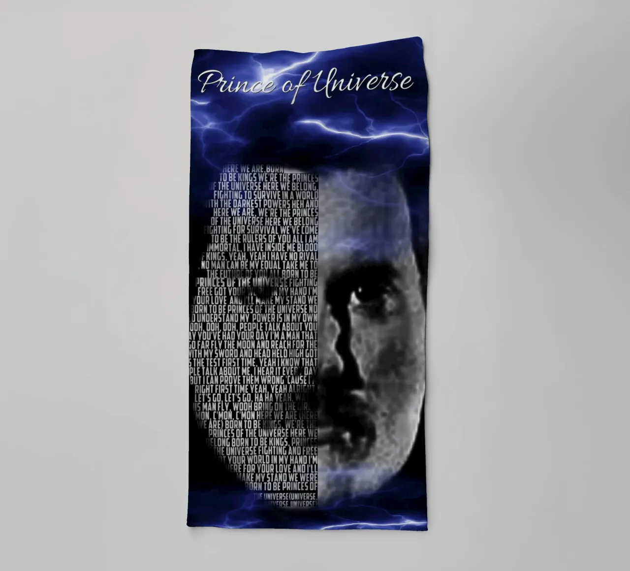 Principe dell'Universo asciugamano da bagno da Gunawan Rb