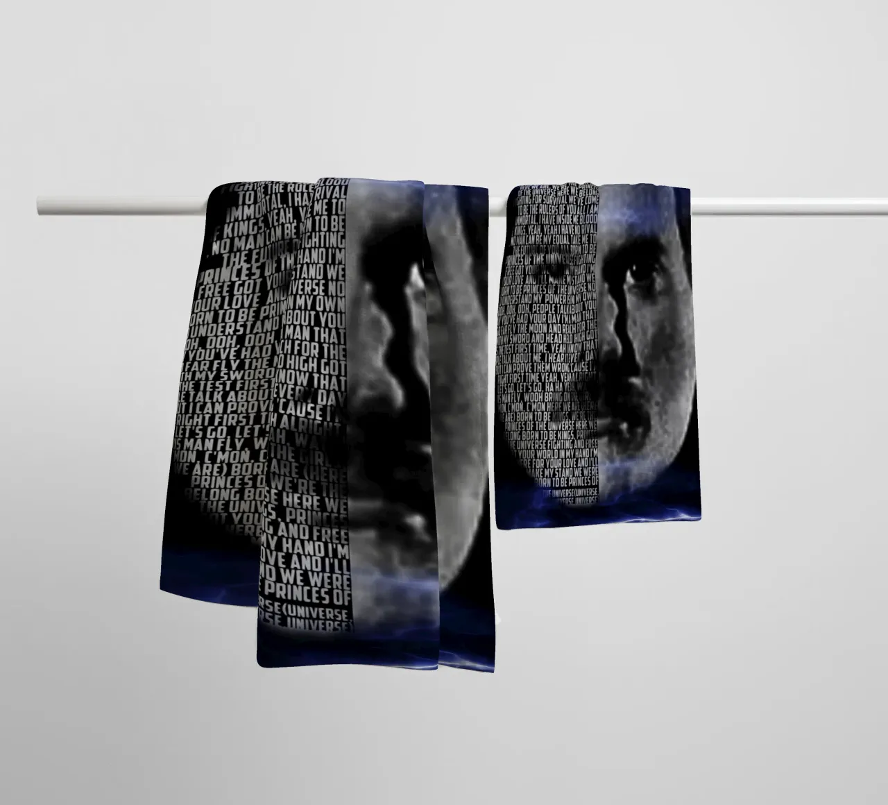 Principe dell'Universo asciugamano da bagno da Gunawan Rb
