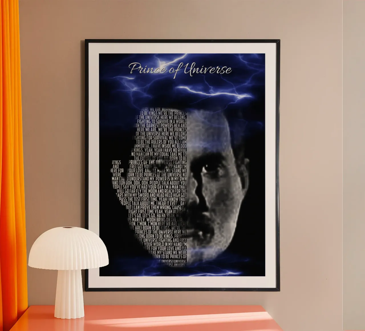 Principe dell'Universo carta hahnemühle da Gunawan Rb
