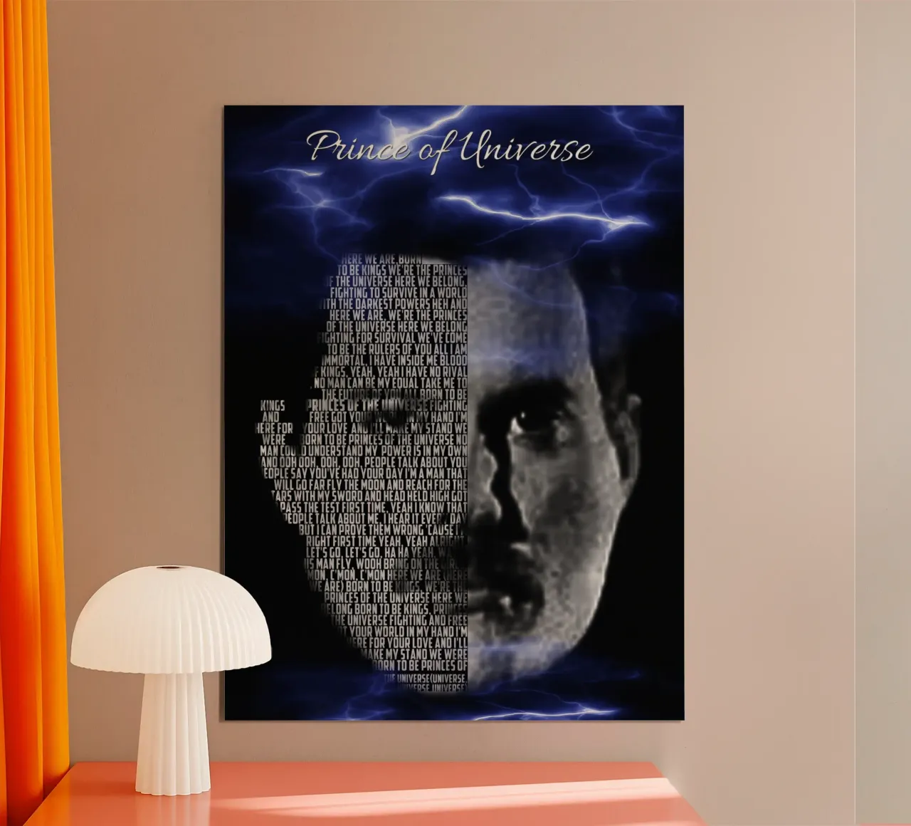 Principe dell'Universo carta hahnemühle da Gunawan Rb
