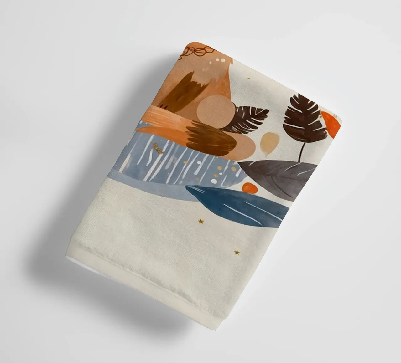 Kleiner Fuchs, große Träume Handtuch von KidzStudio
