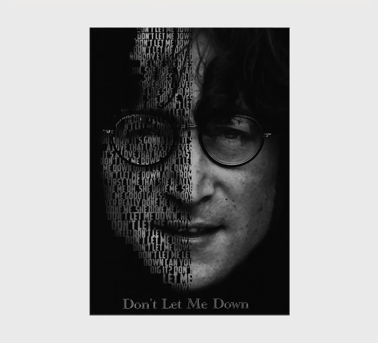 Don't Let Me Down notebook by Gunawan Rb