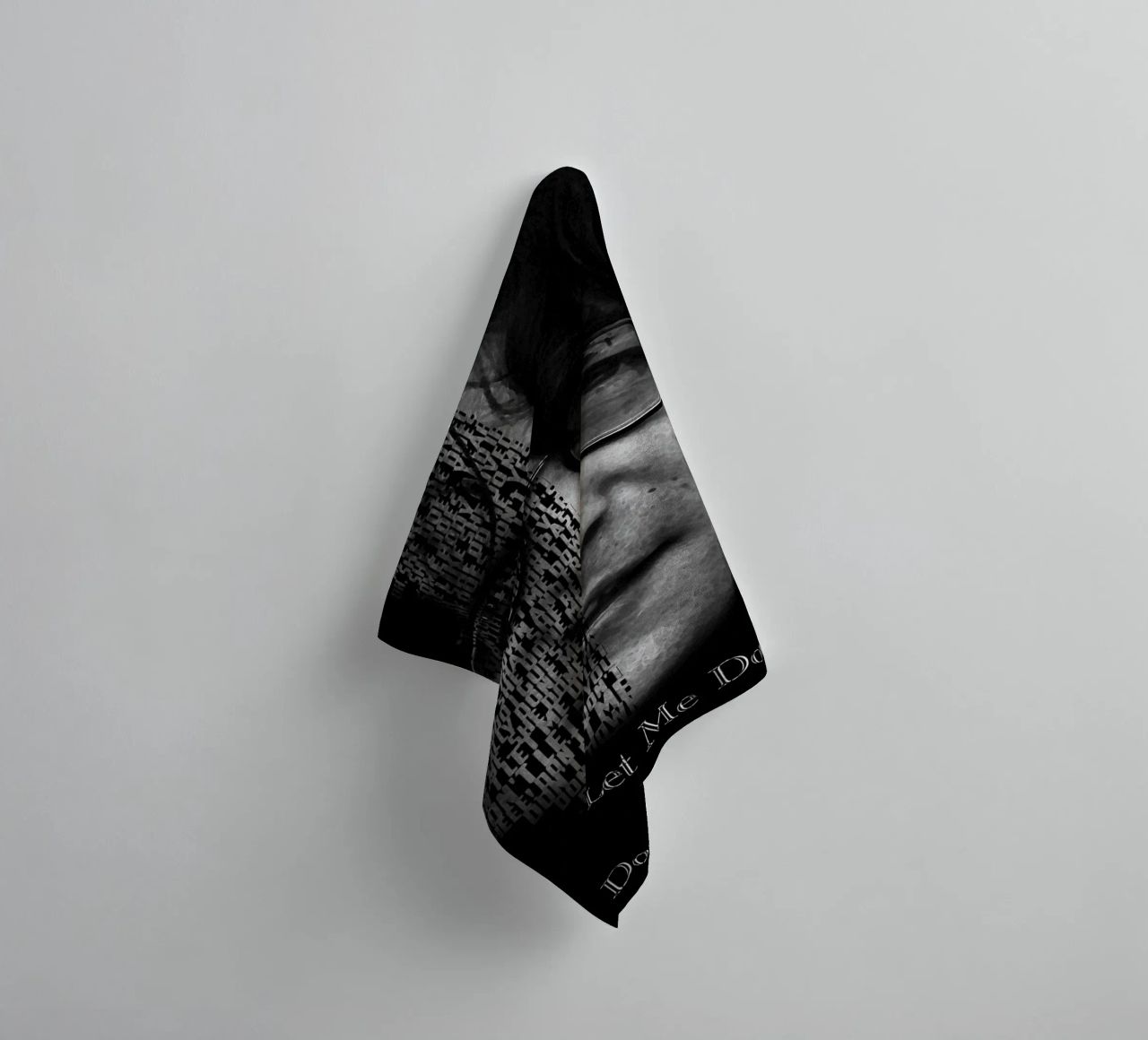 Don't Let Me Down towel by Gunawan Rb