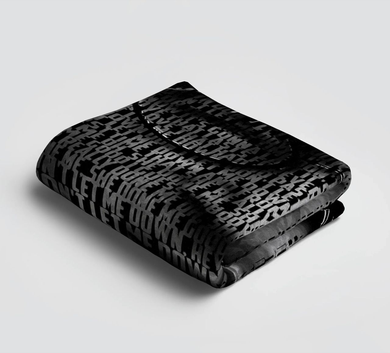 Don't Let Me Down towel by Gunawan Rb