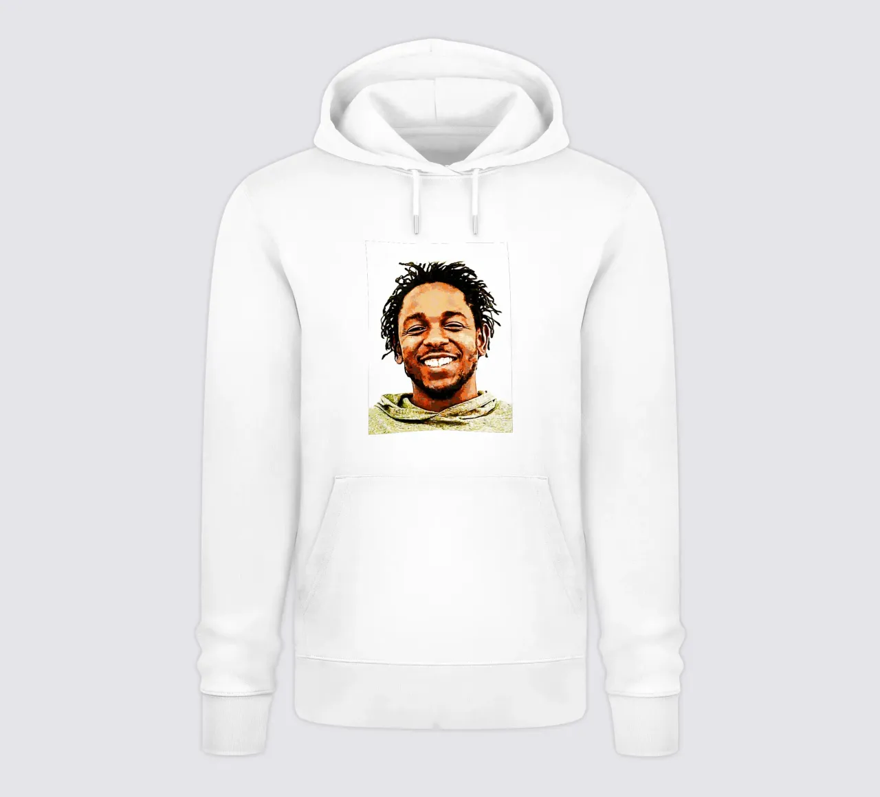 kendrick lamar Arte felpa con cappuccio da music soul