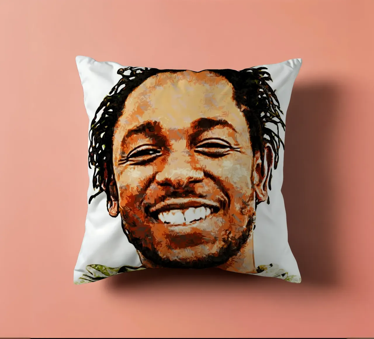 kendrick lamar Arte cuscino da music soul