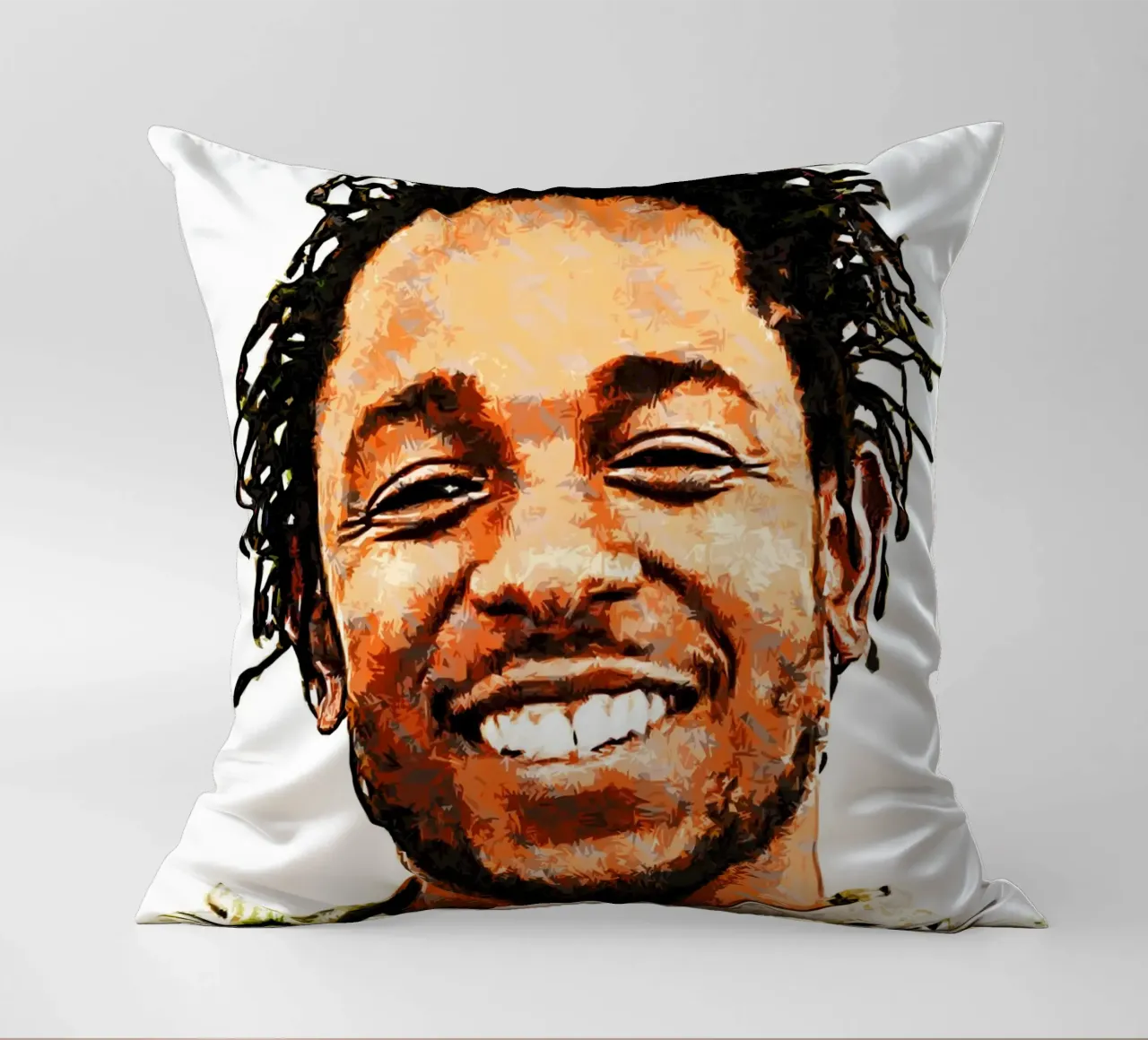 kendrick lamar Arte cuscino da music soul