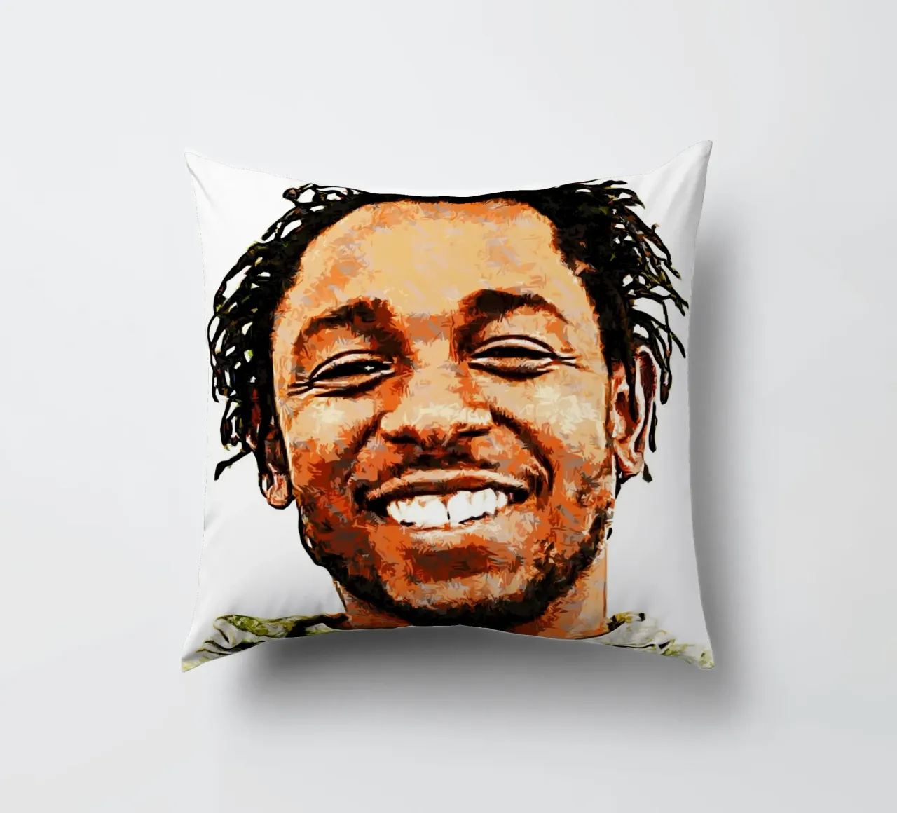 kendrick lamar Arte cuscino da music soul