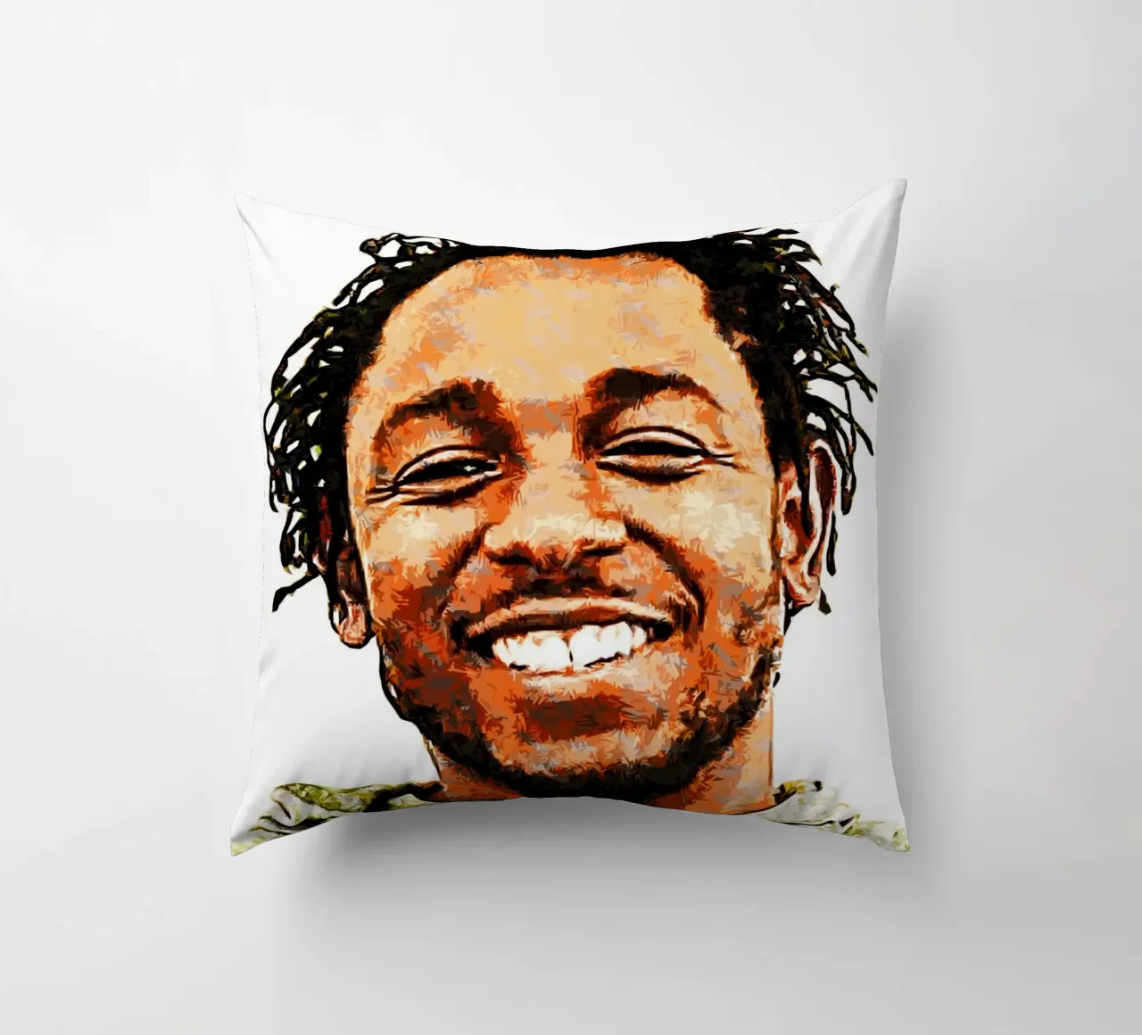 kendrick lamar Arte cuscino da music soul