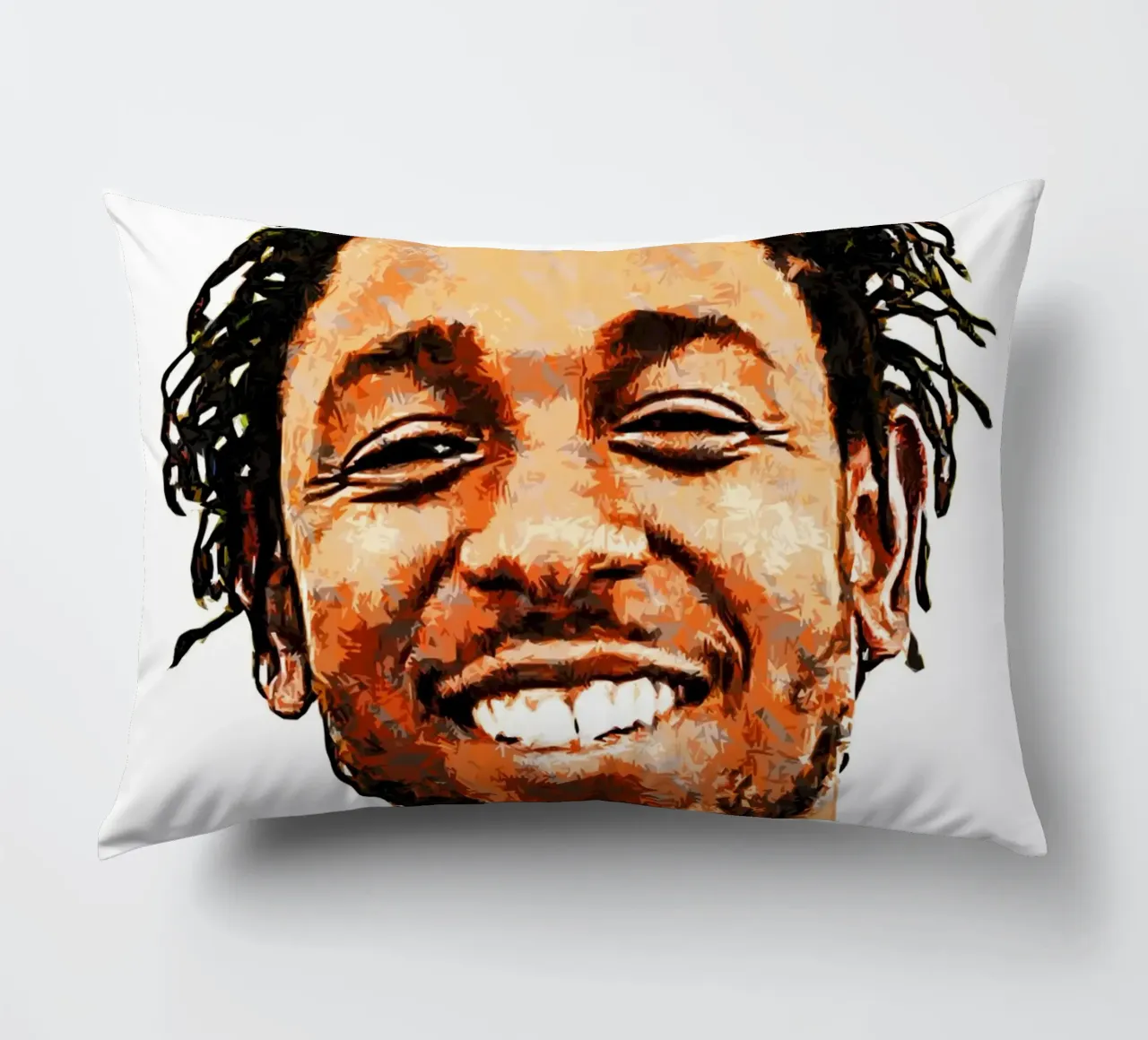 kendrick lamar Arte cuscino da music soul