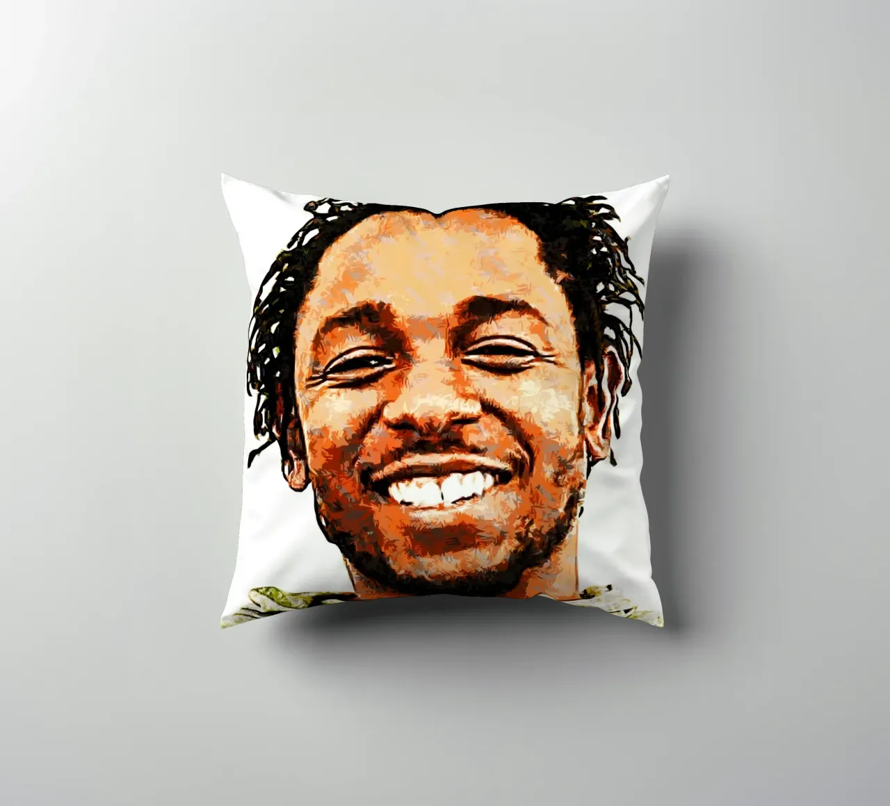 kendrick lamar Arte cuscino da music soul