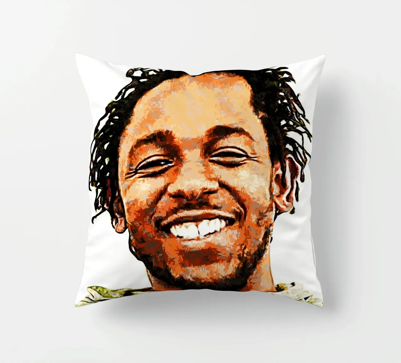 kendrick lamar Arte cuscino da music soul