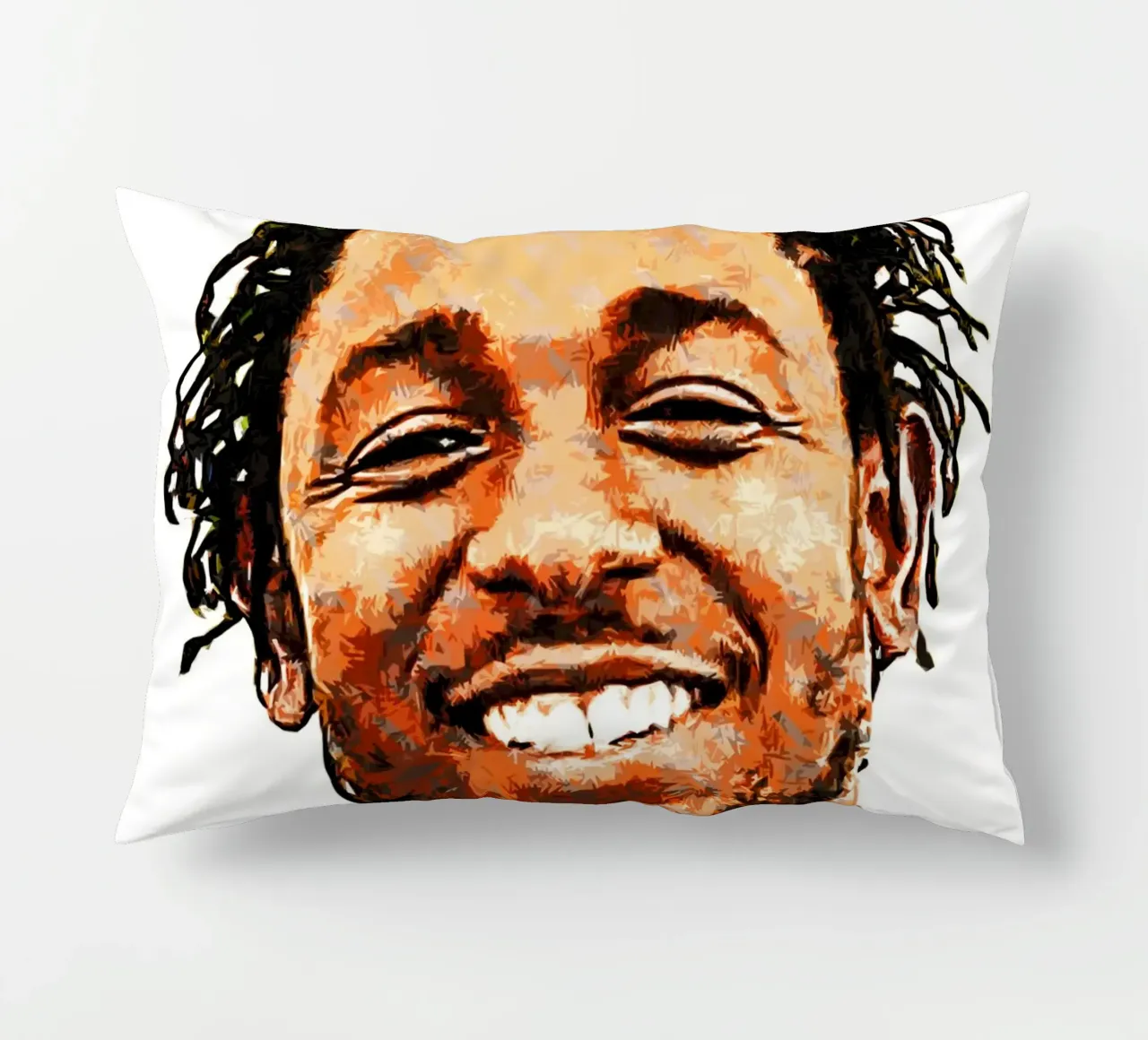kendrick lamar Arte cuscino da music soul